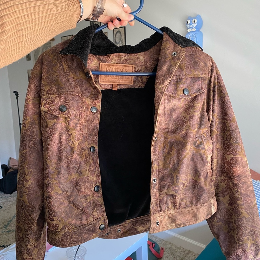 Vintage Leather/suede Jacket